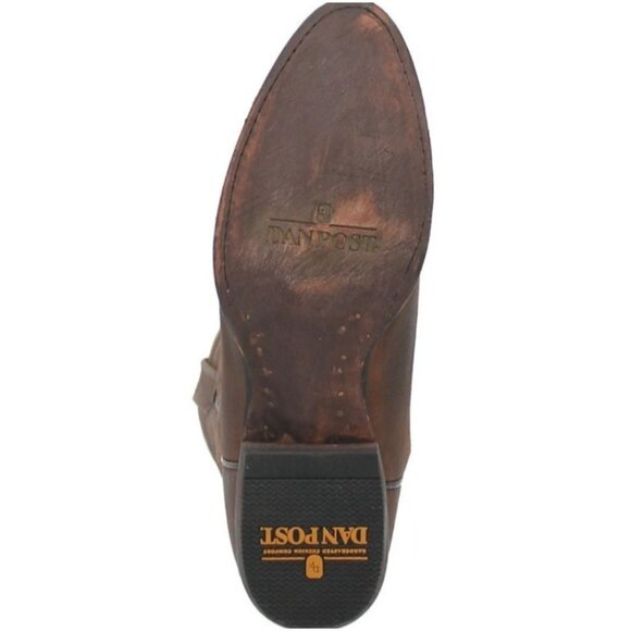 Dan Post Renegade Bay Apache Leather Round Toe Western Cowboy Boots Mens 12 D main image 6